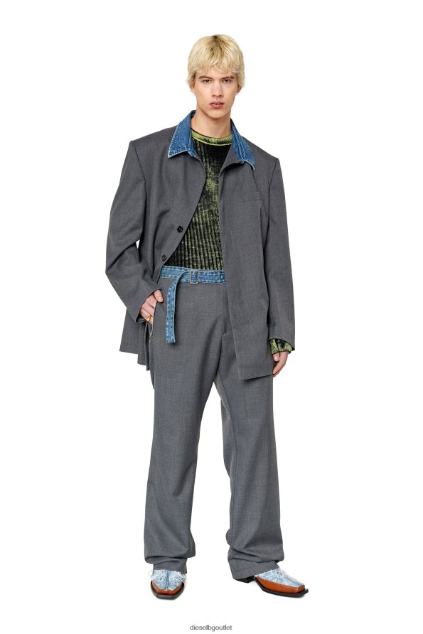 Diesel j-abbas мъже FTRH4D58 облекло сиво