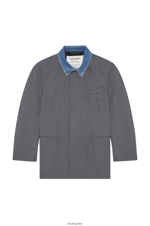 Diesel j-abbas мъже FTRH4D58 облекло сиво
