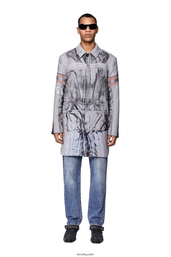 Diesel j-weems мъже FTRH4D7 облекло сиво
