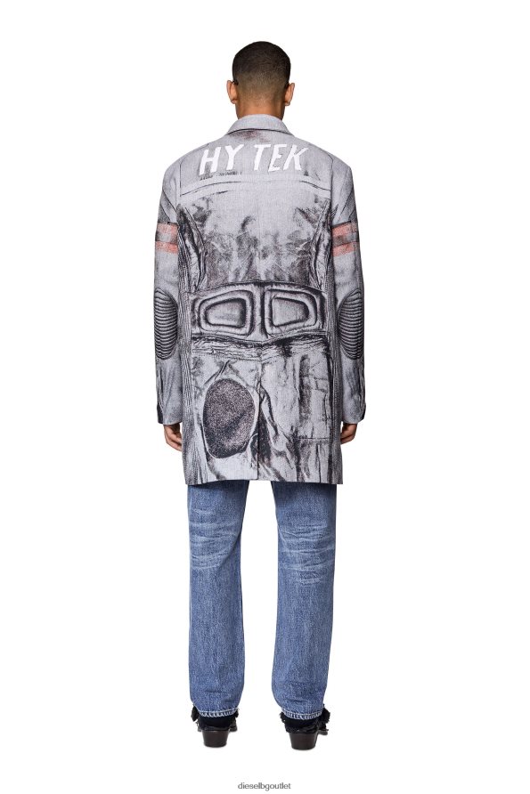 Diesel j-weems мъже FTRH4D7 облекло сиво