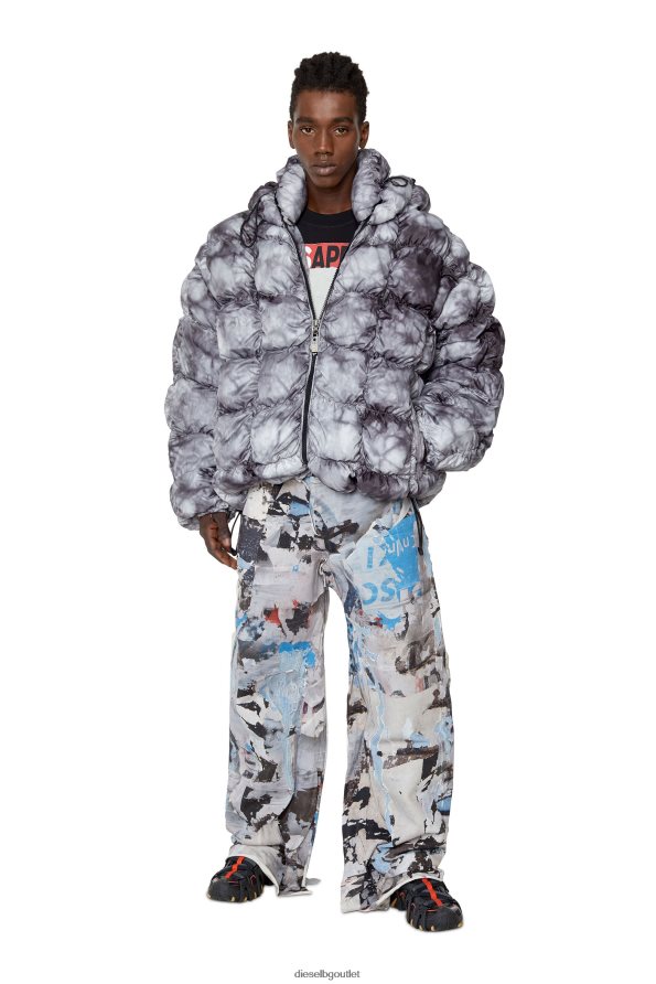 Diesel w-ralle мъже FTRH4D34 облекло сиво