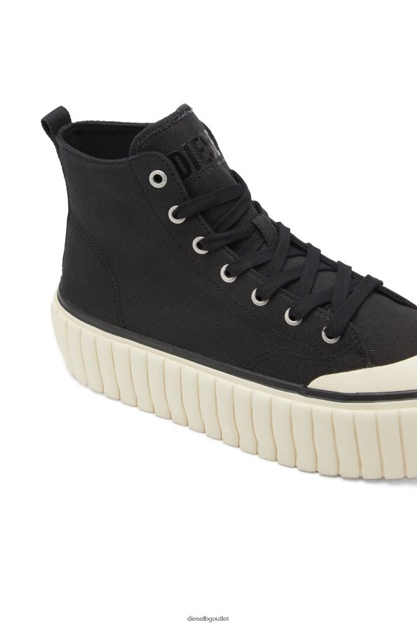 Diesel с-ханами средата на х мъже FTRH4D522 обувки черен