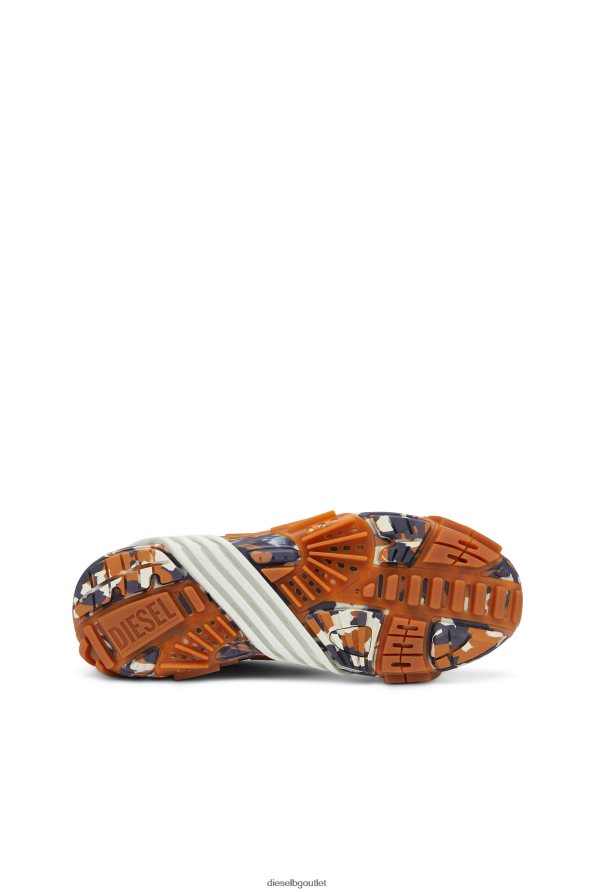 Diesel s-прототип ниско мъже FTRH4D518 обувки кафяво/синьо