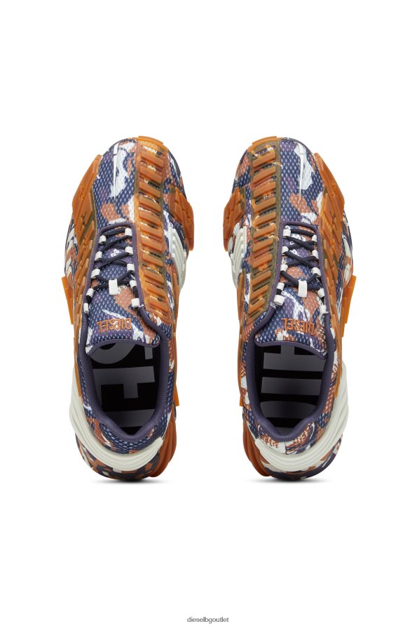 Diesel s-прототип ниско мъже FTRH4D518 обувки кафяво/синьо