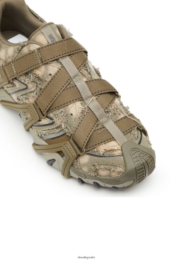 Diesel s-прототип-кр мъже FTRH4D525 обувки военно зелено