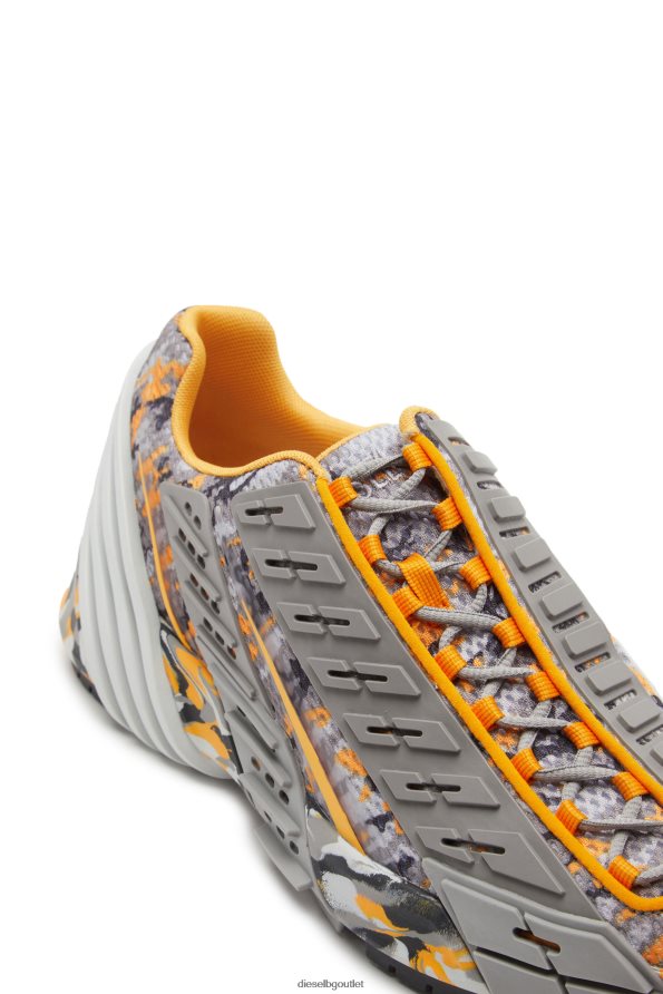 Diesel s-прототип v2 мъже FTRH4D532 обувки сиво/оранжево