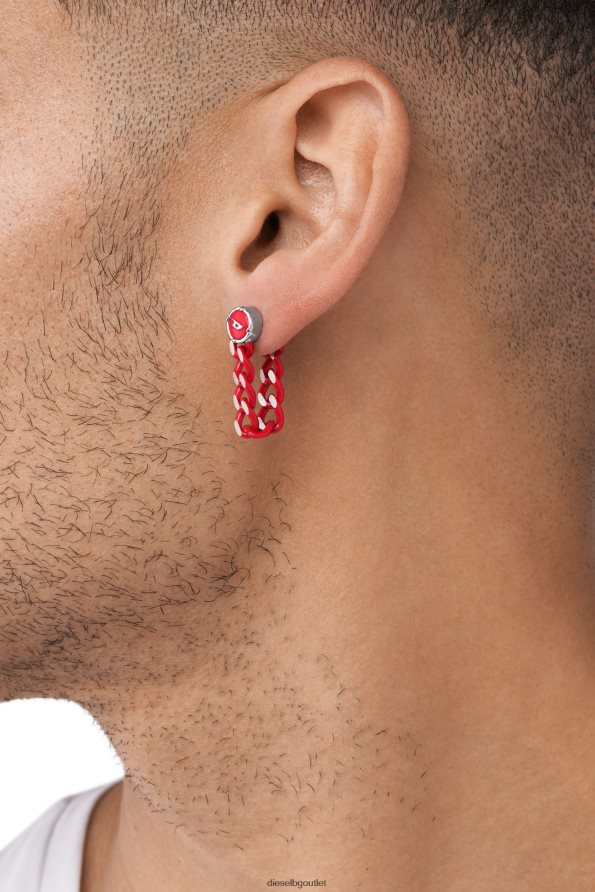 Diesel dx1414 унисекс FTRH4D732 аксесоар червено/сиво
