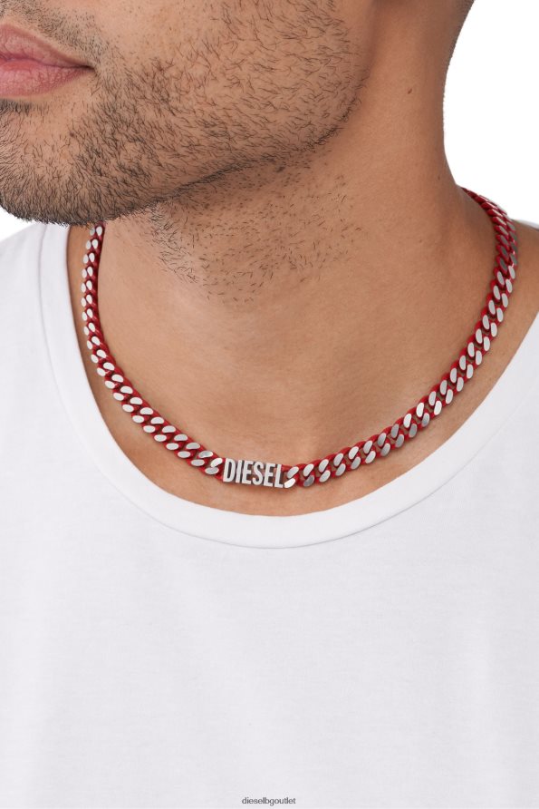Diesel dx1416 унисекс FTRH4D740 аксесоар червено/сиво